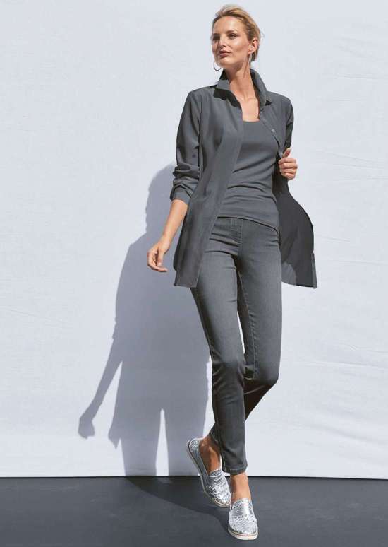 Джеггинсы длиной до щиколотки