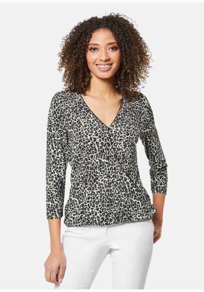 Рубашка с леопардовым принтом
