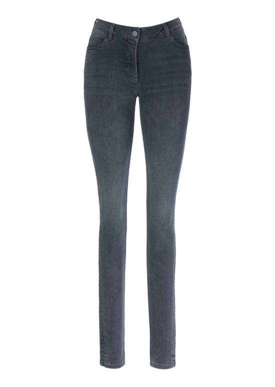 Джинсы скинни с рюшами