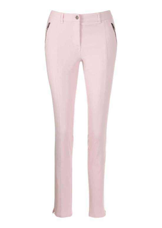 Узкие брюки с карманами на молнии