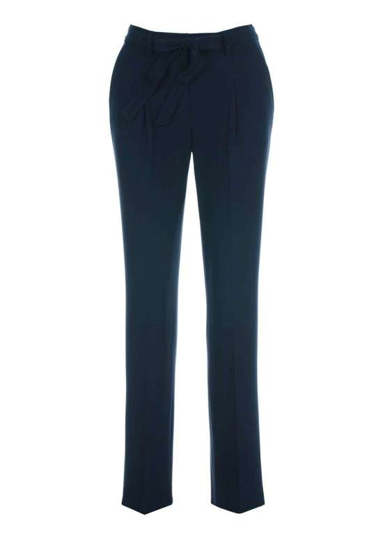 Брюки со складками длиной до щиколотки