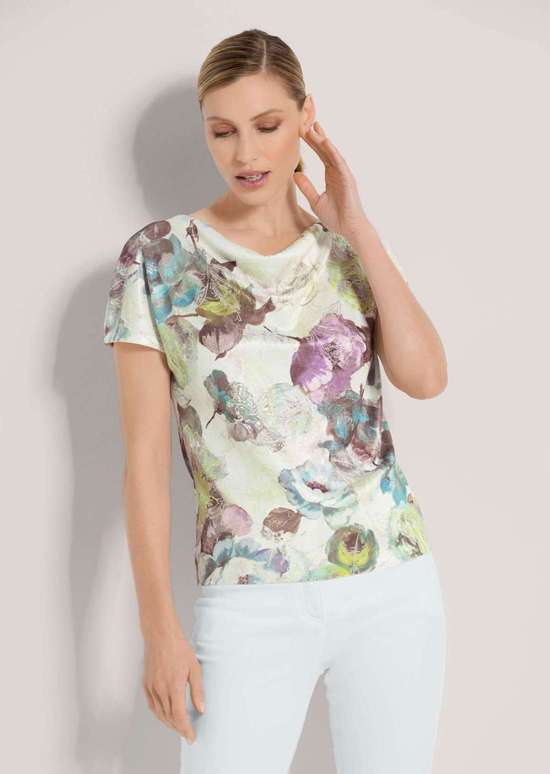 Свитер с уникальным принтом