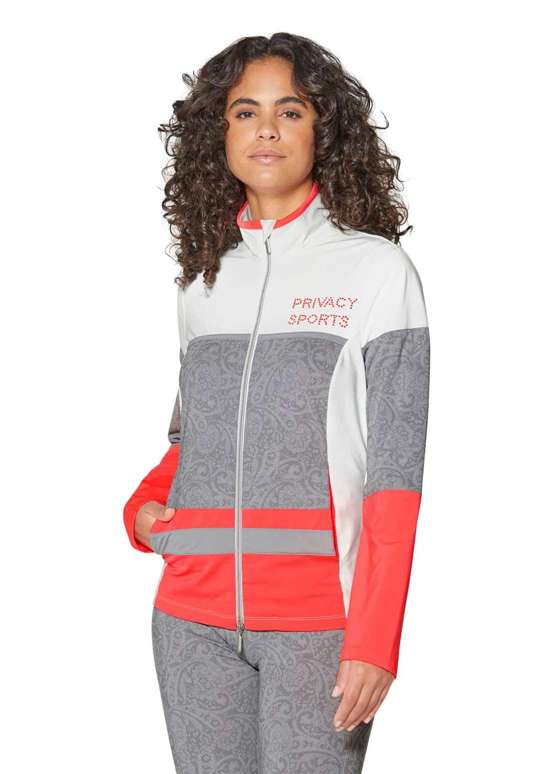 Спортивная куртка в стиле пэчворк