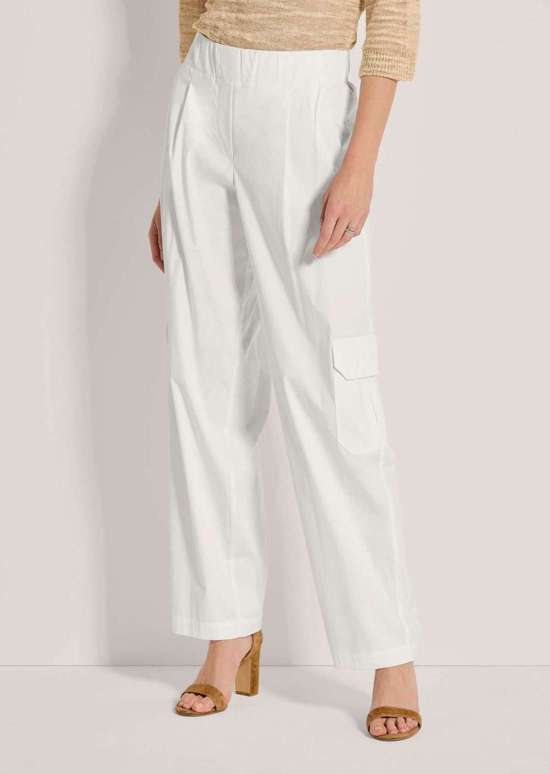 Брюки-карго без застежки