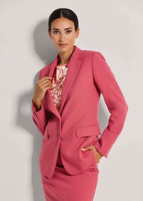 Однобортный пиджак стрейч