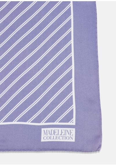 Ткань лавандового фиолетового/белого цвета