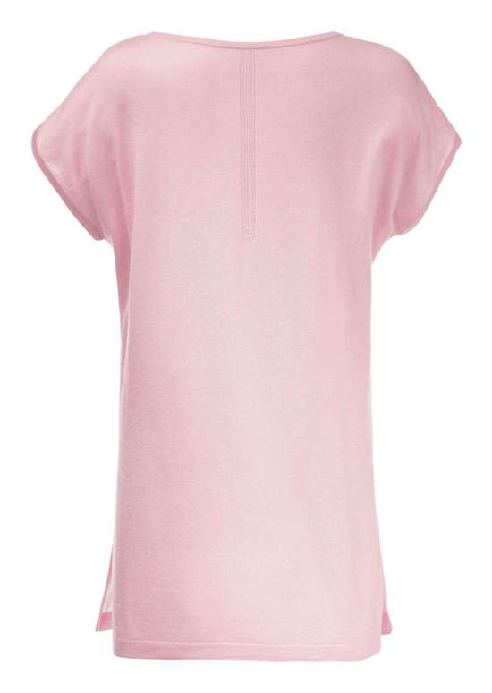 Простой свитер с ажурным узором