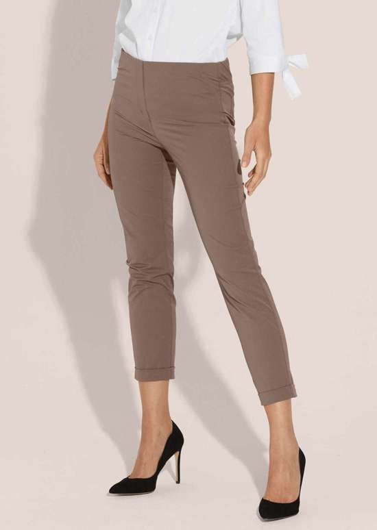 Узкие брюки без застежки