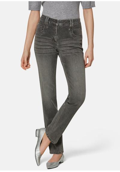 Классические джинсы с пятью карманами, которые можно свернуть.
