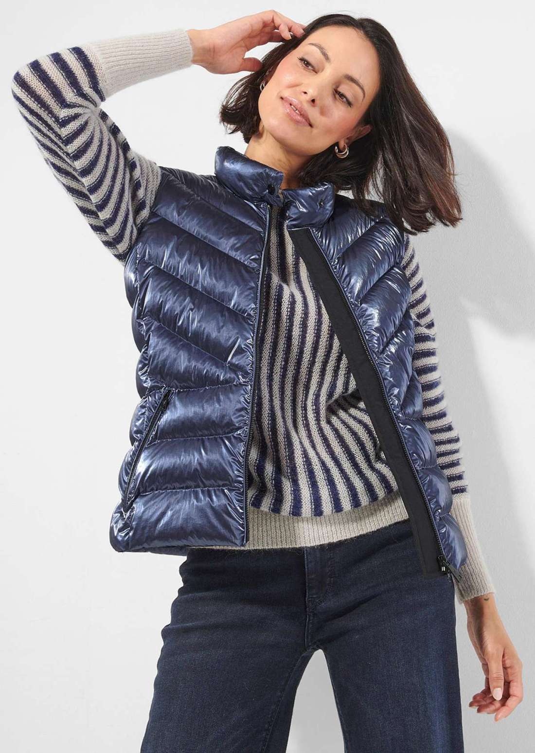 Стеганый жилет