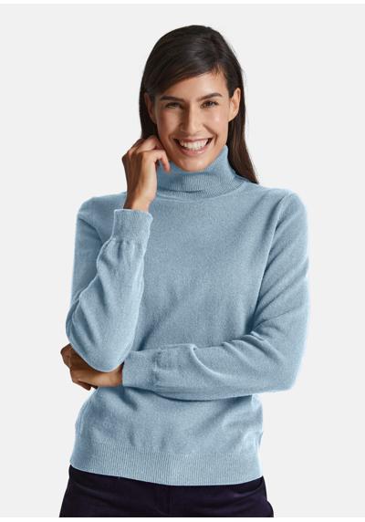 Кашемировый свитер с высоким воротником