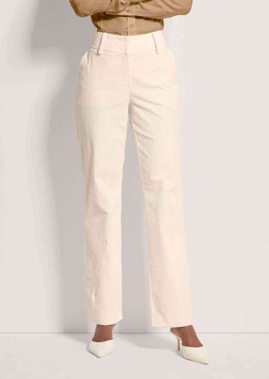 Узкие вельветовые брюки