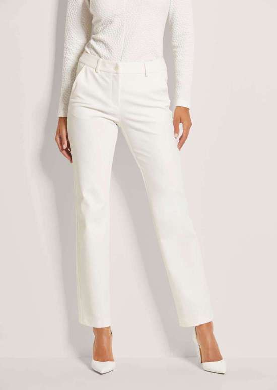 Прямые брюки стрейч.