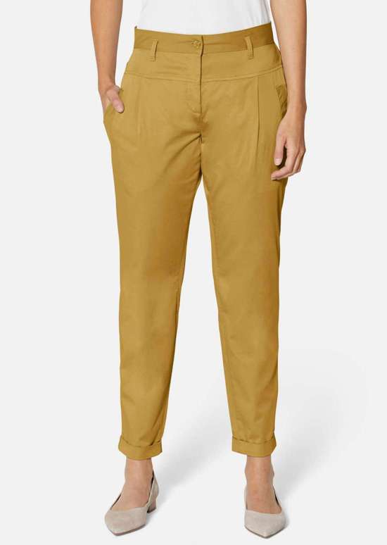 Брюки-чиносы со складками