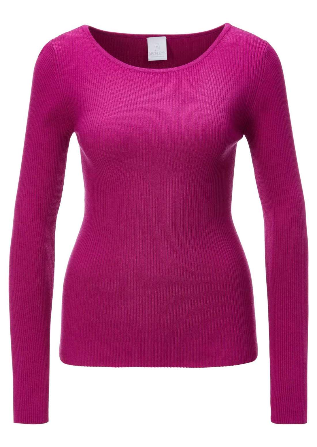 Свитер с вырезом «лодочка»