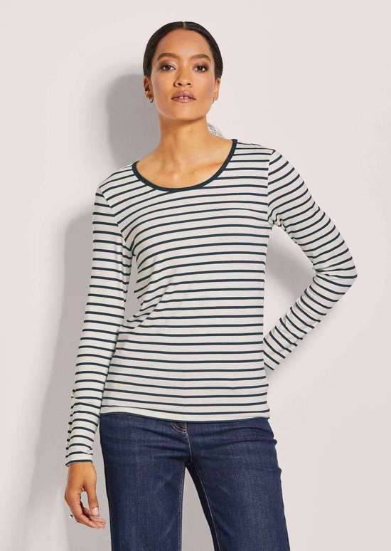 Короткая рубашка с круглым вырезом