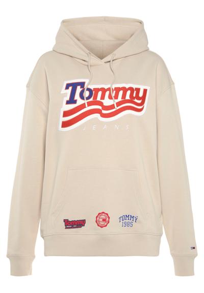 Толстовка TJW RELAXED TOMMY HOODIE с капюшоном и эффектным логотипом