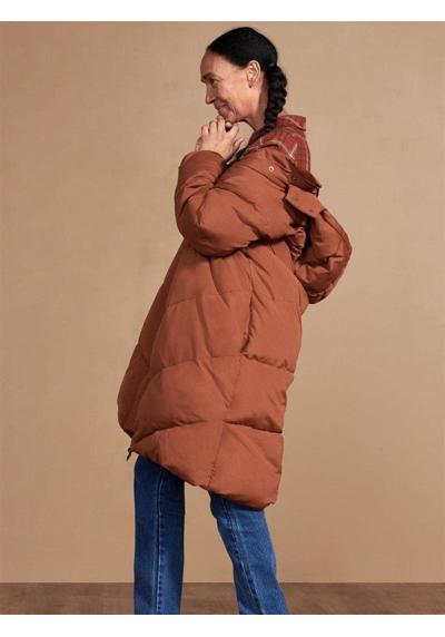 Зимнее пальто Long Puffa Coat Модель: Rayne на флисовой подкладке
