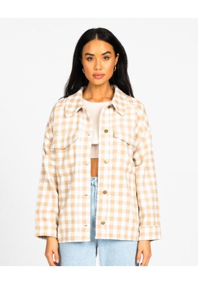 Куртка-рубашка CHECKED OUT OVERSIZED SHIRT