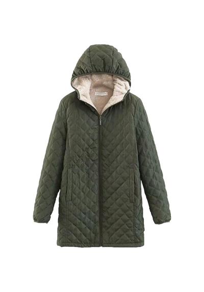 Зимнее пальто женское повседневное пальто флисовая куртка с капюшоном теплое хлопковое пальто с длинными рукавами
