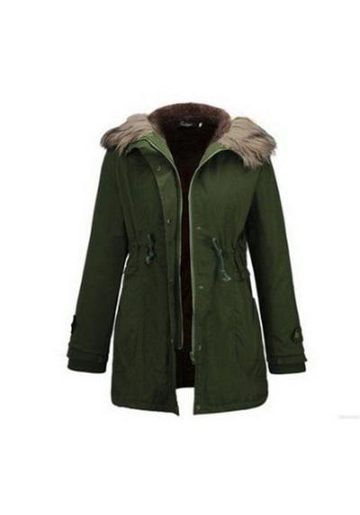 Зимнее пальто женская зимняя парка пальто зимняя куртка теплое пальто с капюшоном плюшевое пальто