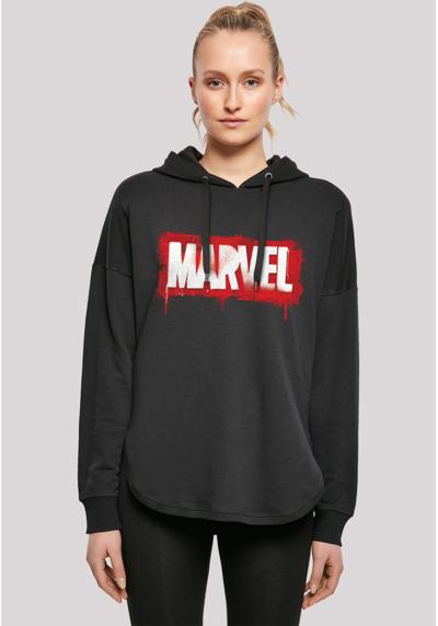 Женская толстовка с логотипом Marvel Spray и MARVEL — с женской толстовкой оверсайз (1 шт.)