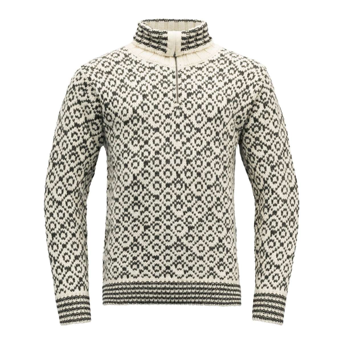 Флисовый свитер Свальбардский шерстяной свитер с воротником на молнии