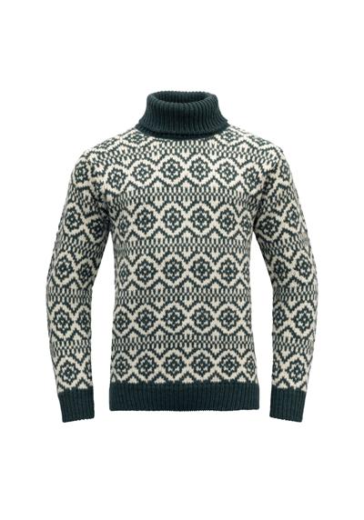 Флисовый пуловер Hoddevik Шерстяной свитер с высоким воротником