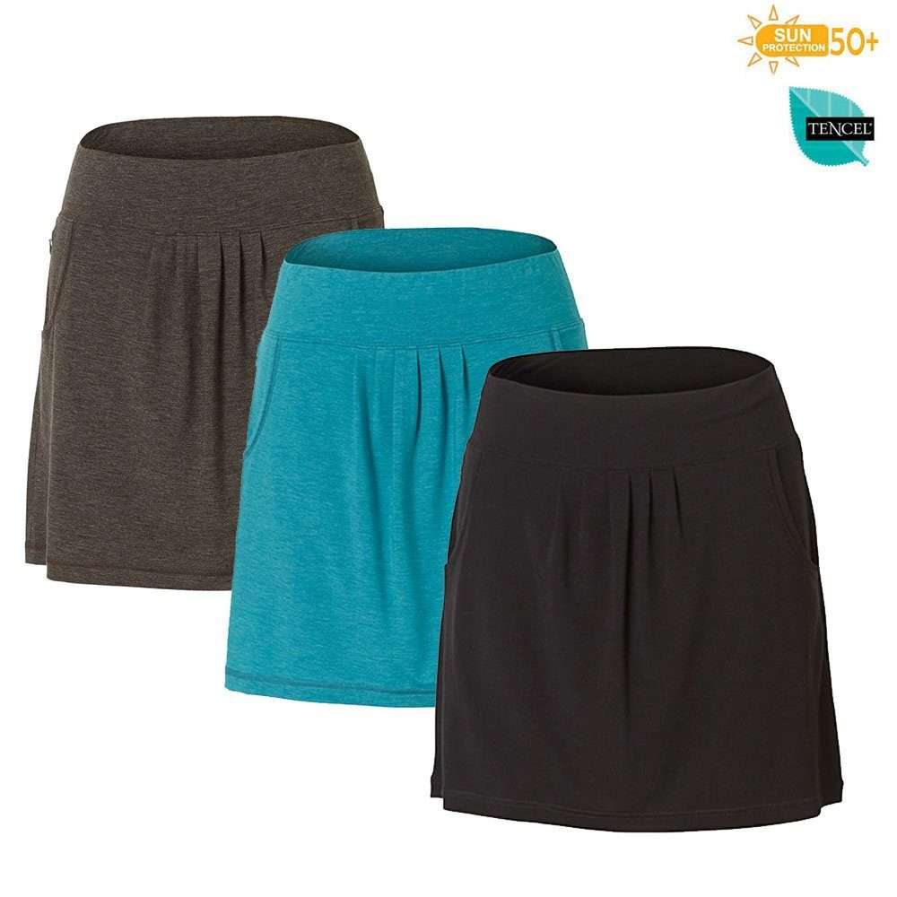 Skort — Essential Tencel Pocket — женская юбка