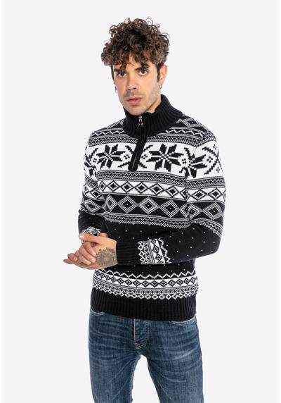 Вязаный свитер Sandy Springs с модным норвежским узором
