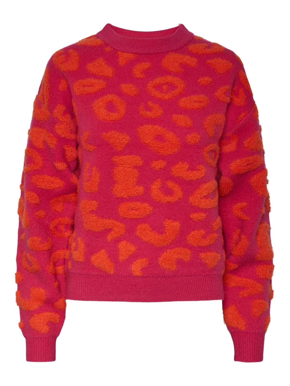 Вязаный свитер НИА (1 шт.) однотонный/без деталей