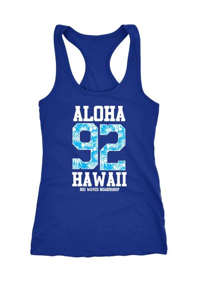 Майка Женская майка Майка Aloha Hawaii Summer Palm Leafs Летняя тропическая рубашка ®