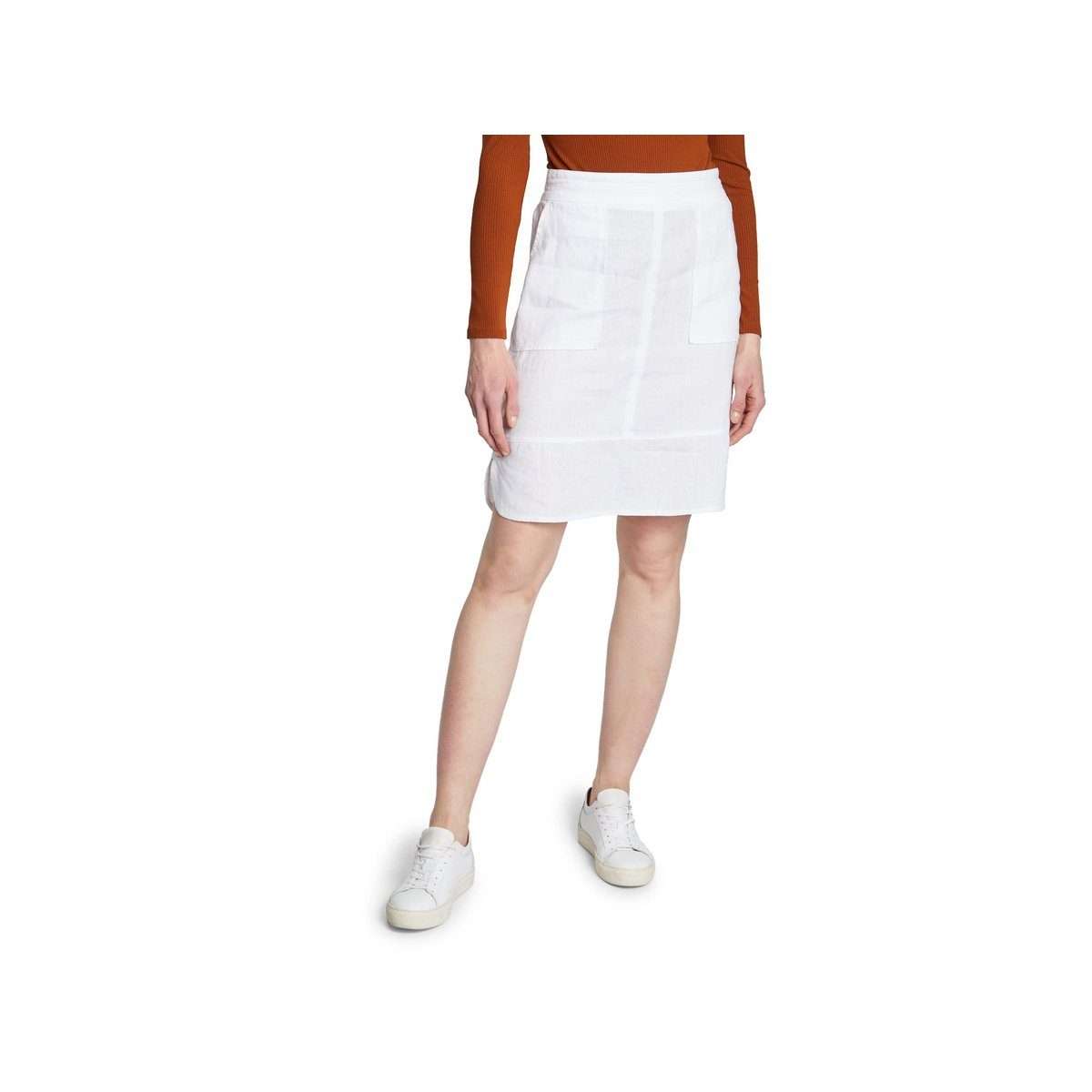 Плиссированная юбка с боковыми карманами