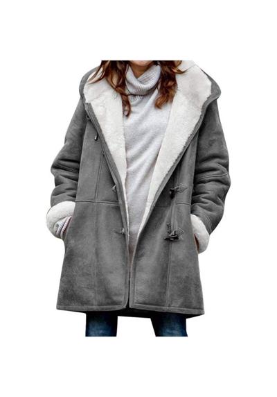 Зимнее пальто, женская зимняя куртка, теплая парка, пальто с капюшоном, однотонное пальто (разные
