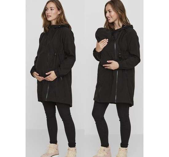 Куртка для беременных MLNELLA SOLID 3IN1 SOFTSHELL JACKET A. практичного использования