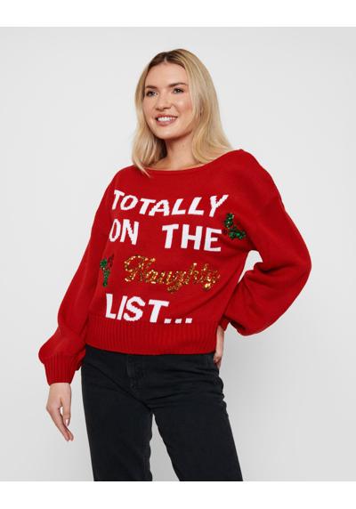 Рождественский свитер Naughty List
