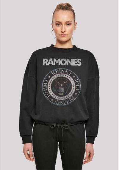 Толстовка Ramones Rock Music Band Красный Белый С Печатью Премиум Качество