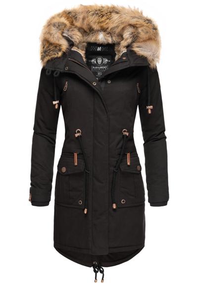 Зимнее пальто Rosinchen стильная женская зимняя хлопковая парка с искусственным мехом