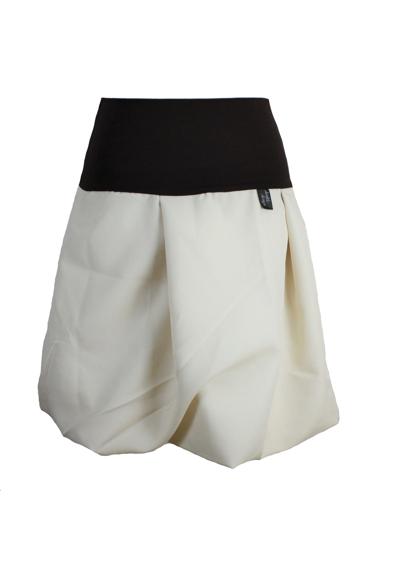 Летняя юбка А-силуэта с воздушным шаром на поясе коричневого или черного цвета, 51 см.