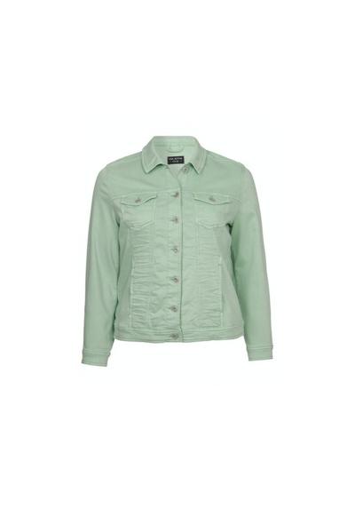 Джинсовая куртка светло-зеленая (1 шт)