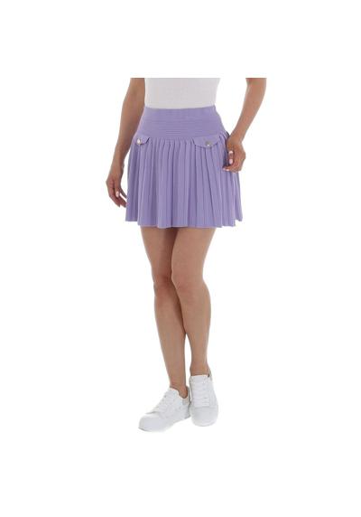 Юбка-карандаш женская эластичная мини-юбка для отдыха фиолетового цвета