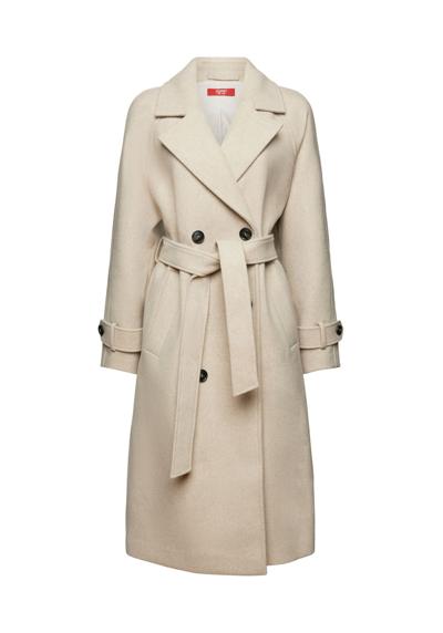 Коллекция Wool Coat Recycled: Пальто из смесовой шерсти с поясом