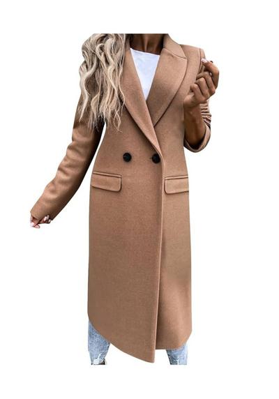 Зимнее пальто женское шерстяное пальто зимнее пальто ветровка пальто длинное пальто кардиган (1 шт.)