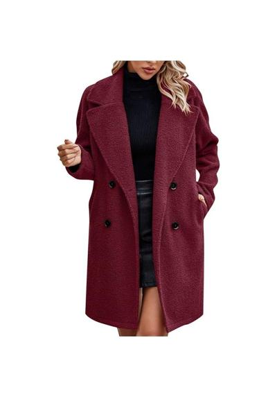 Зимнее пальто, женская флисовая куртка, длинная плюшевая куртка, приятная куртка, кардиган с планкой на пуговицах (разные