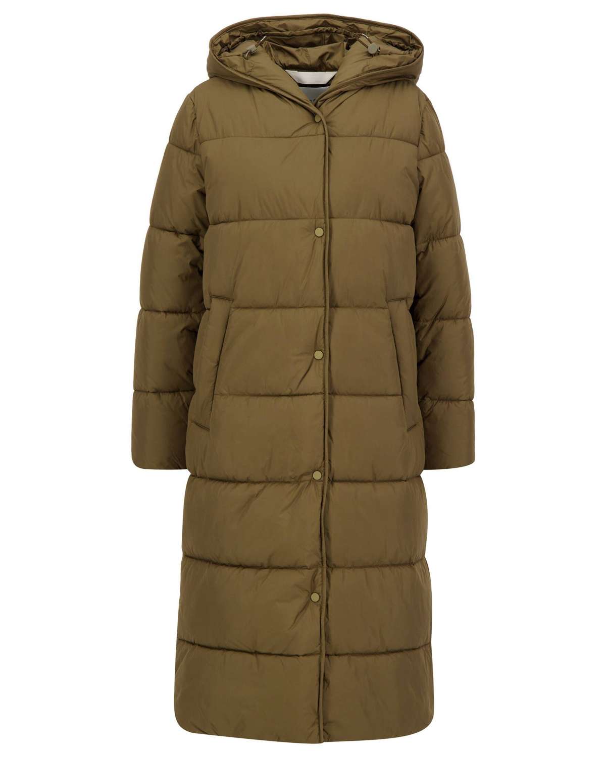 Стеганое пальто женское стеганое пальто с капюшоном (1 шт.)