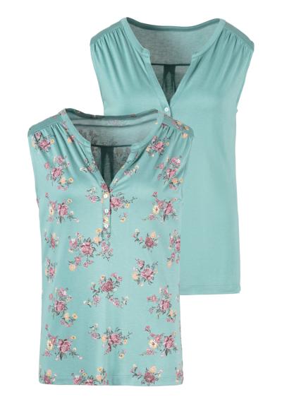 Топ-рубашка (2 шт.) в модном образе блузки