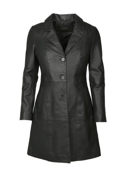 Кожаное пальто ИК14-2
