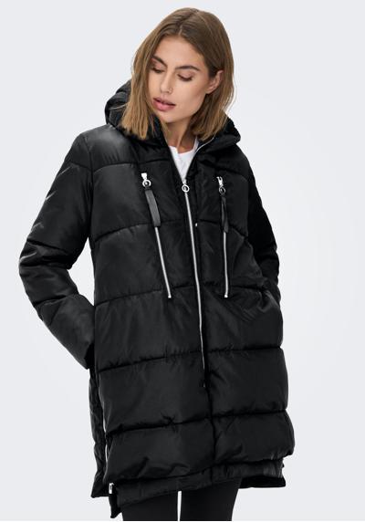 Стеганое пальто ONLNORA LONG PUFFER COAT с капюшоном