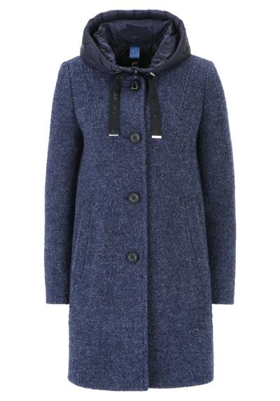 Стеганая куртка женская шерстяное пальто