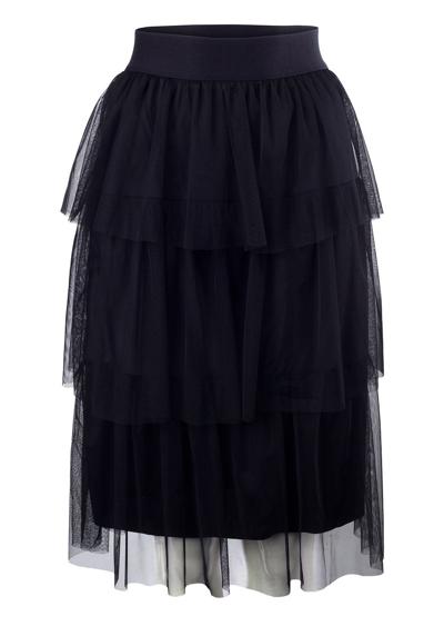 Юбка из тюля Трехслойная вечерняя юбка с эластичным поясом